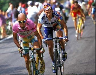 Il duello tra Pantani e Tonkov nel Giro d'ITalia del 1998